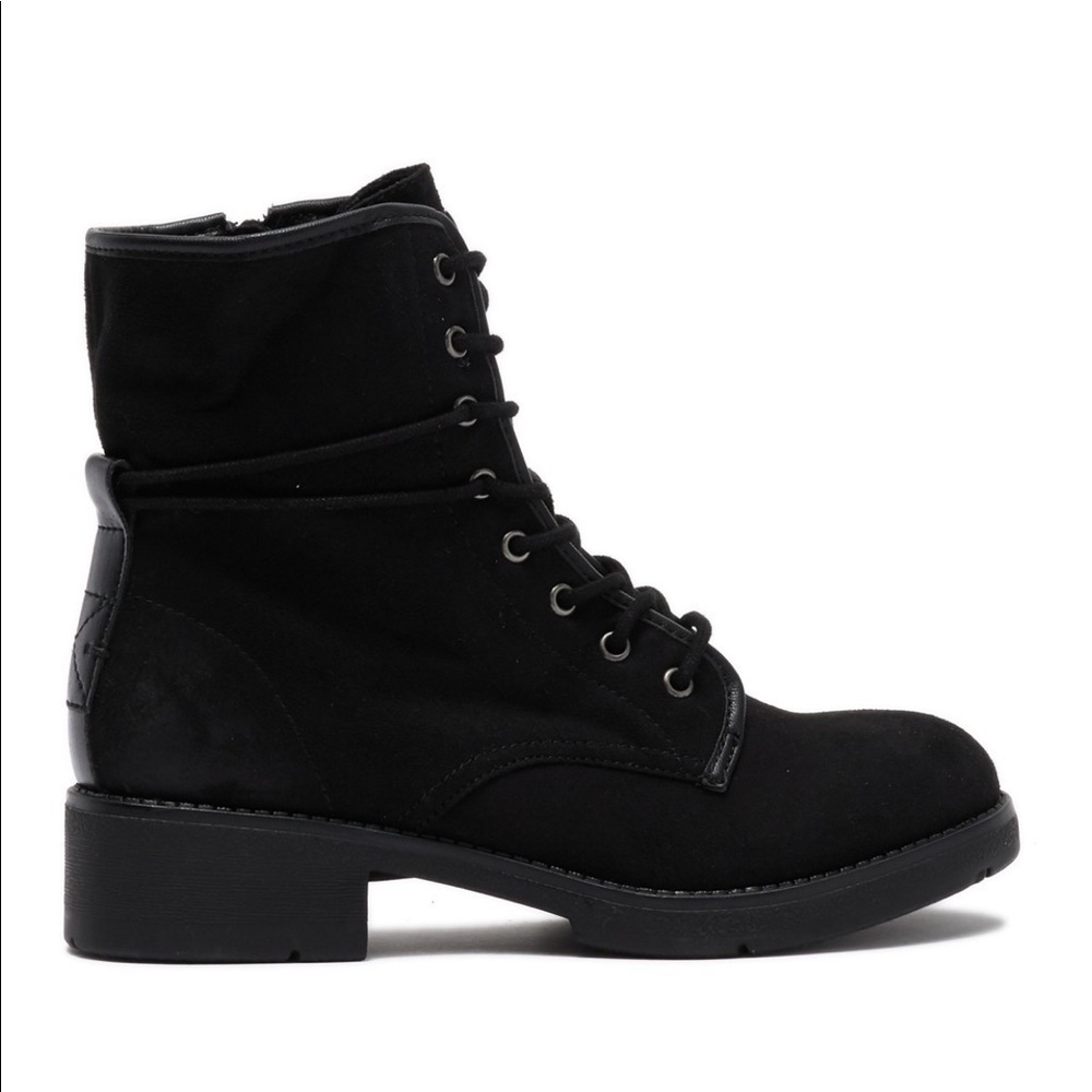 NEW-ZIGI Soho Hurley Bold Lace Boots in Black SZ 7